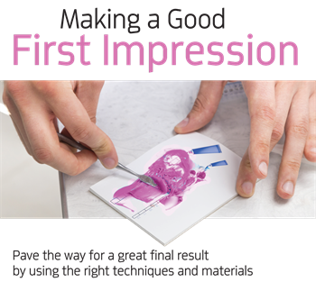 Making a Good First Impression: To pave the way for a great final result, use the right techniques a Dr. Geetha Damodaran shares her process for taking accurate traditional impressions—a must when submitting information to clear-aligner companies.