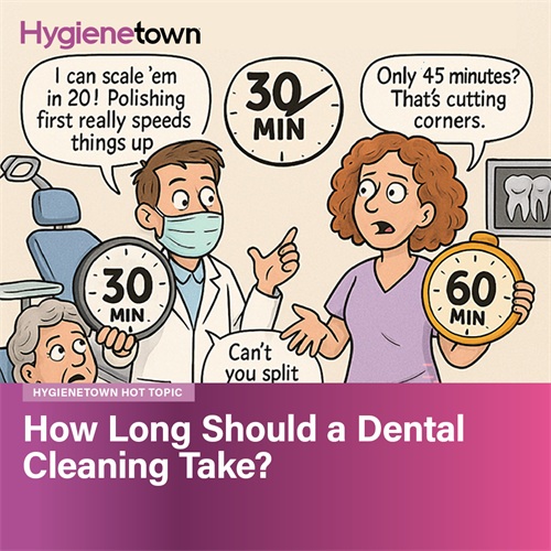 How Long Should a Dental Cleaning Take? Inside the great hygiene scheduling debate