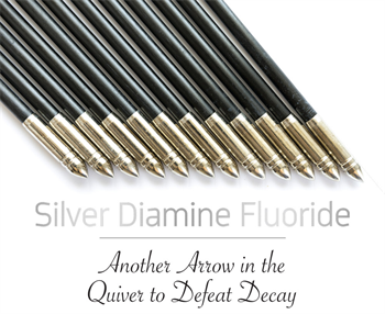 CE: Silver Diamine Fluoride: Another Arrow in the Quiver to Defeat Decay Educators Judy Bendit and Patti DiGangi discuss how silver diamine fluoride can stop tooth decay in its tracks.