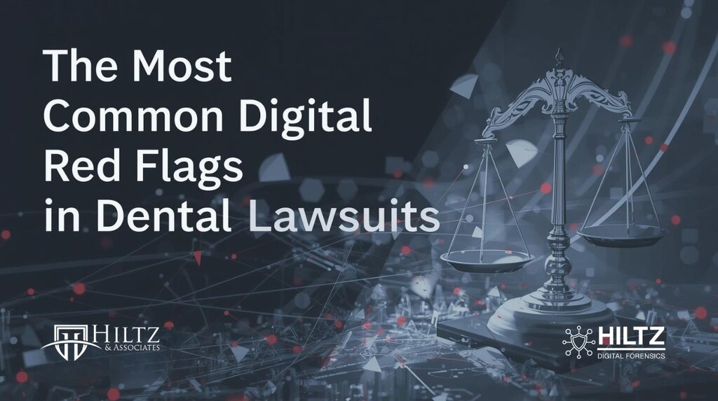 The Most Common Digital Red Flags in Dental Lawsuits